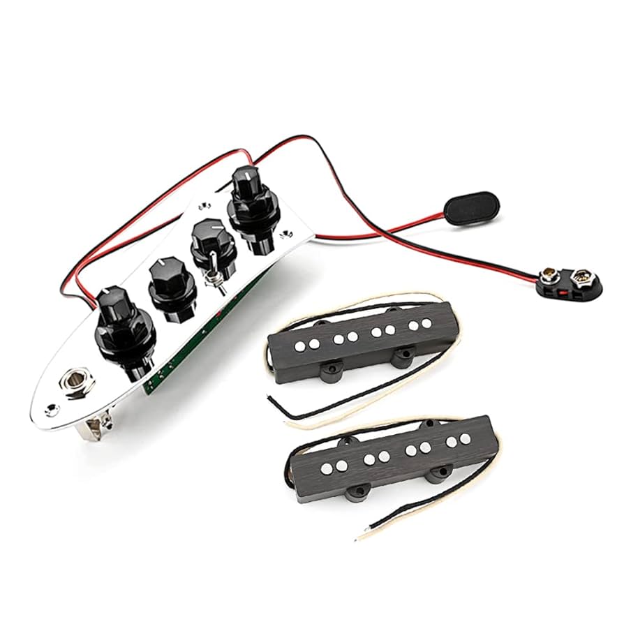 fender 5弦ベースピックアップ　プリアンプセット fender 5弦ベースピックアップ プリアンプセット - メルカリ